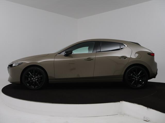 Mazda 3 2.5 e-SkyActiv-G M Hybrid 140 Nagisa automaat | Bose | Leder / alcantara |
