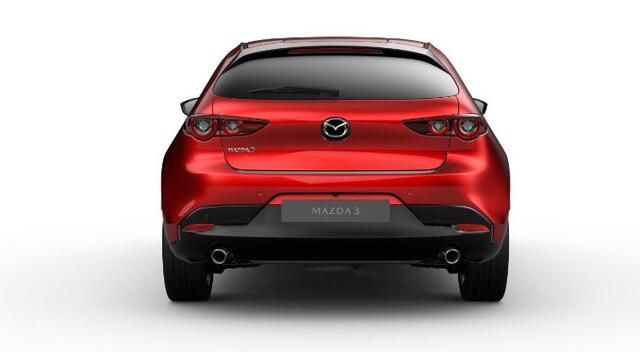 Mazda 3 2.5 e-SkyActiv-G M AUTOMAAT Hybrid 140 Homura NAVI | ACHTERUITRIJCAMERA |18 INCH LMV | APPLE CARPLAY ¤ 4000,- KORTING