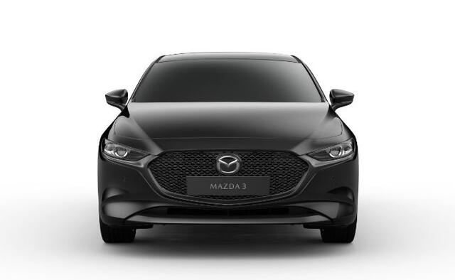 Mazda 3 2.5 e-SkyActiv-G M AUT0MAAT Hybrid 140 Nagisa NAVI | ACHTERUITRIJCAMERA | APPLE CARPLAY | 18 INCH LMV | HEAD-UP |LED ¤ 4000,- KORTING