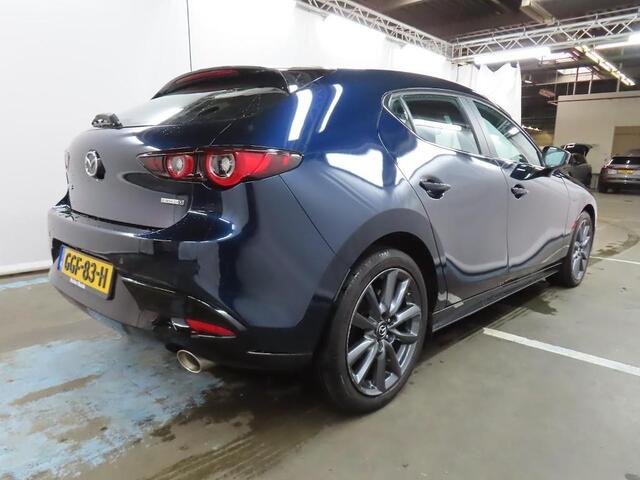 Mazda 3 2.0 E-SKYACTIV-X M HYBRID 186 HOMURA I P-CAMERA I ADAPTIVE CRUISE CONTROL I NAVIGATIE I CLIMATE CONTROL I APPLE CARPLAY
