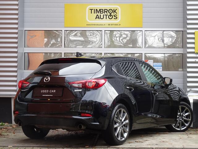 Mazda 3 2.0 SkyActiv 120pk Aut *Xenon/Stoel+stuurverw/HUD/18"*