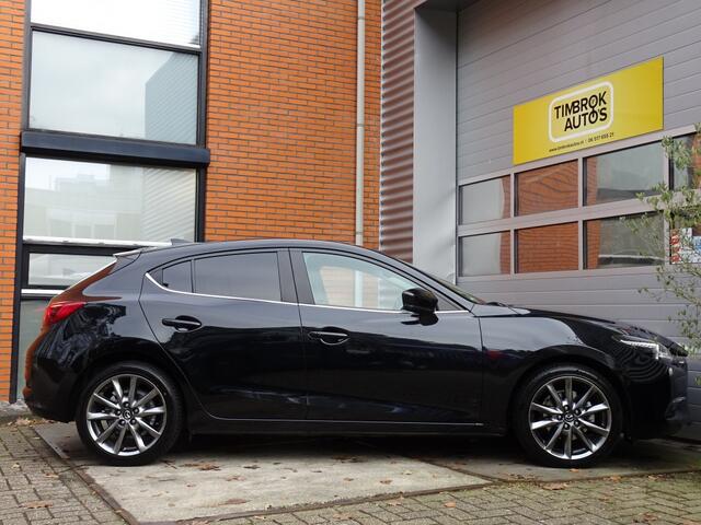 Mazda 3 2.0 SkyActiv 120pk Aut *Xenon/Stoel+stuurverw/HUD/18"*