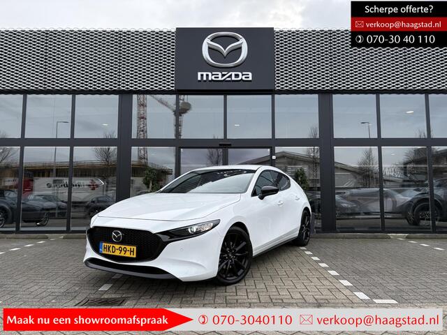Mazda 3 2.5 e-SkyActiv-G M Hybrid 140 Homura BTW auto / Garantie t/m 03-2031 / Huidige nieuwprijs ¤37.740,-