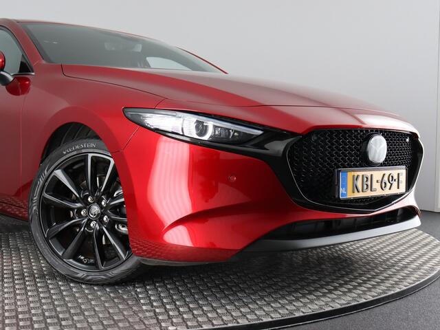 Mazda 3 2.0 e-SkyActiv-X M Hybrid 186 Comfort (Camera / Head Up / ACC / Navi / Stoel-Stuurverw. / 18'')