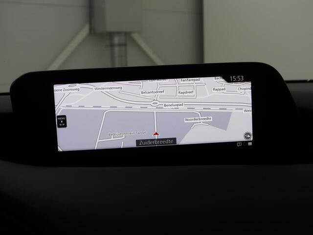 Mazda 3 2.0 e-SkyActiv-G Comfort | Carplay | Camera | Stoel & Stuurverwarming | Full LED | Head-up | Adaptive Cruise | Navigatie