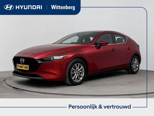 Mazda 3 2.0 e-SkyActiv-G M Hybrid 122 | Parkeersensoren | Apple carplay/android Auto | Navigatie | Dodehoek detectie | Cruise control |