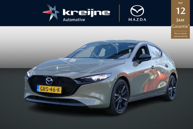 Mazda 3 2.5 e-SkyActiv-G M Hybrid 140 Homura | Apple Carplay | Navigatie | Adaptieve Cruise Control | Camera | Stoelverwarming | RIJKLAARPRIJS!
