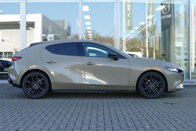 Mazda 3 2.5 e-SkyActiv-G M Hybrid 140 Homura | Apple Carplay | Navigatie | Adaptieve Cruise Control | Camera | Stoelverwarming | RIJKLAARPRIJS!