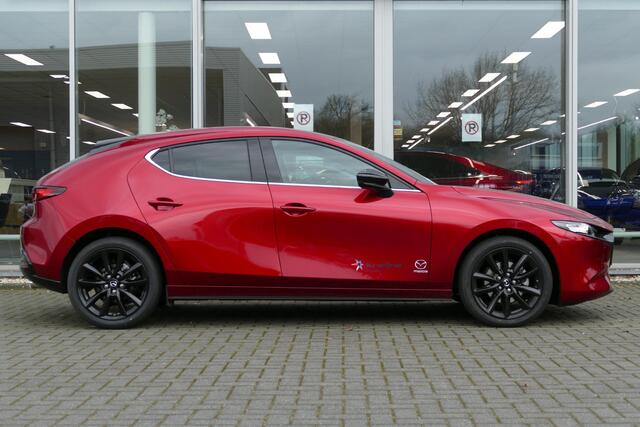 Mazda 3 2.5 e-SkyActiv-G M Hybrid 140 Homura | Apple-carplay | Stoelverwarming | Camera | Rijklaarprijs |
