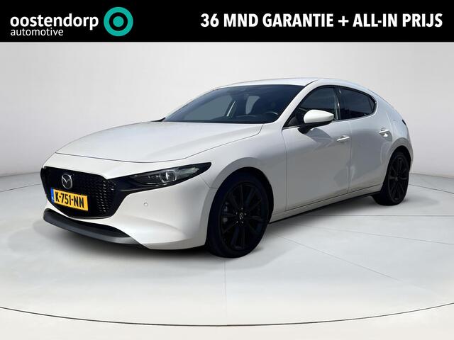 Mazda 3 2.0 e-SkyActiv-X M Hybrid 180 Luxury | Dealeronderhouden | 1e eigenaar | Automaat | Bose | Stoelgeheugen | Stoel en stuurverwarming | 360 camera | Full adaptive LED |
