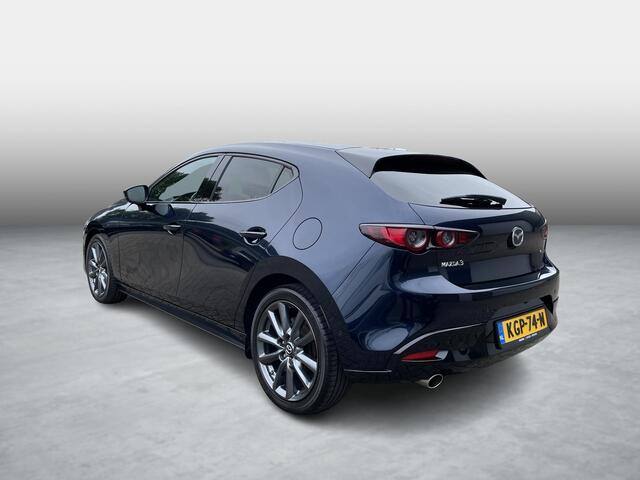 Mazda 3 2.0 e-SkyActiv-G M Hybrid 150 Sportive , I-Activesense Pakket, 360 Camera, Bose, Adap.Cruise, Stoel/Stuurverwarming, Apple Carplay, Android Auto, HUD, PDC, LKA