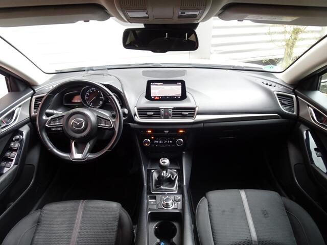 Mazda 3 2.0 SkyActiv 120pk 5d *1e eig/Xenon/Stoel+stuurverw/HUD/18"*