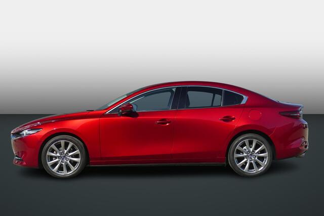 Mazda 3 2.0 e-SkyActiv-X M Hybrid 186 Luxury | TREKHAAK | LEER | BOSE | ADAPT. CRUISE | RIJKLAARPRIJS |