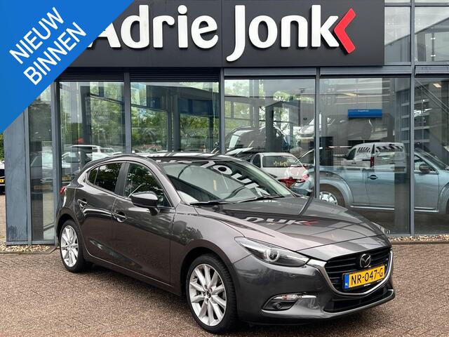 Mazda 3 2.0 SkyActiv-G 120 GT-M | LEDER | CAMERA | BOSE AUDIO | NAVIGATIE | NED AUTO | DEALER ONDERHOUDEN | STOEL + STUURVERWARMING | ACC |
