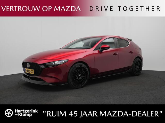 Mazda 3 2.0 e-SkyActiv-X Comfort met Bose/Leer pakket en aero pack : dealer onderhouden