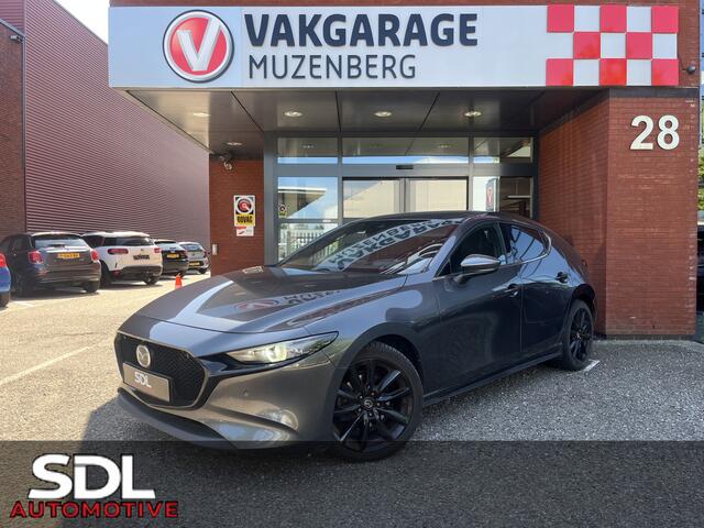 Mazda 3 2.0 e-SkyActiv-X M Hybrid 180 Luxury // HEAD-UP DISPLAY // DODEHOEK // BOSE // ELEK.STOEL+GEHEUGEN // LEDER // 360 CAMERA //