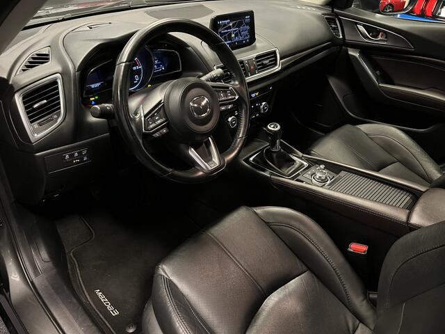 Mazda 3 2.0 SkyActiv-G GT-M 120PK Navi Leder Bose Cruise Head Up Display Trekhaak