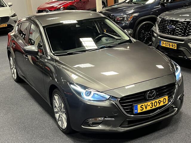 Mazda 3 2.0 SkyActiv-G GT-M 120PK Navi Leder Bose Cruise Head Up Display Trekhaak
