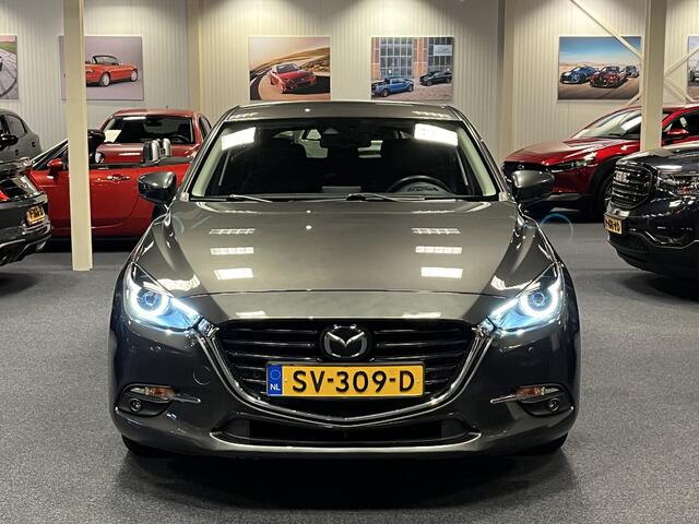 Mazda 3 2.0 SkyActiv-G GT-M 120PK Navi Leder Bose Cruise Head Up Display Trekhaak
