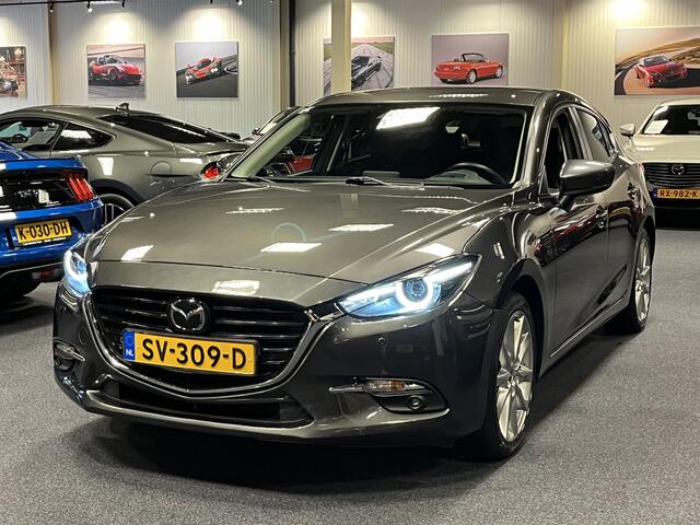 Mazda 3 2.0 SkyActiv-G GT-M 120PK Navi Leder Bose Cruise Head Up Display Trekhaak