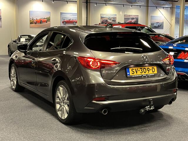 Mazda 3 2.0 SkyActiv-G GT-M 120PK Navi Leder Bose Cruise Head Up Display Trekhaak