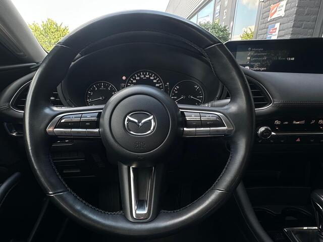 Mazda 3 2.0 e-SkyActiv-G M Hybrid, Automaat, Head-Up, Keyless, Navi, Camera, Trekhaak, Stoel/ Stuurverw, NAP
