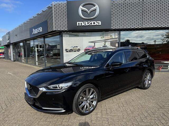 Mazda 6 Sportbreak 2.5 SkyActiv-G 194 Luxury , Automaat, Leder, 360 Camera, Bose, Adap.Cruise, LMV 19 Inch, HUD, PDC, Navi, Apple, Stoelventilatie/Verwarming