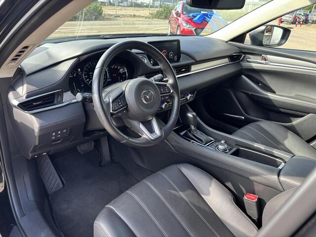 Mazda 6 Sportbreak 2.5 SkyActiv-G 194 Luxury , Automaat, Leder, 360 Camera, Bose, Adap.Cruise, LMV 19 Inch, HUD, PDC, Navi, Apple, Stoelventilatie/Verwarming