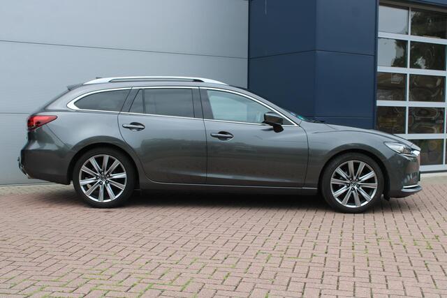 Mazda 6 Sportbreak 2.0 SkyActiv-G 165 Signature TREKHAAK(1500KG) - SCHUIF-KANTELDAK - MEMORY STOELEN - BOSE