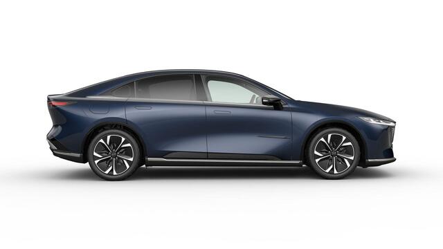 Mazda 6 6e Takumi 68.8 kWh / Deep Crystal Blue / Warm Beige kunstleder