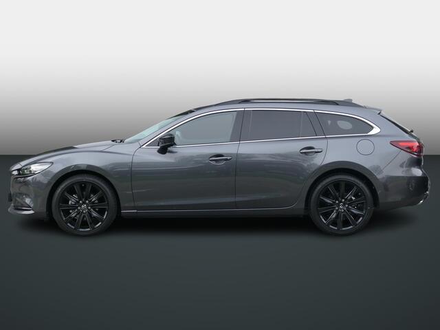 Mazda 6 Sportbreak 2.5 SkyActiv-G 194 Homura | AUTOMAAT | Rood Lederen Bekleding | Sunroof | Afneembare trekhaak| RIJKLAARPRIJS!