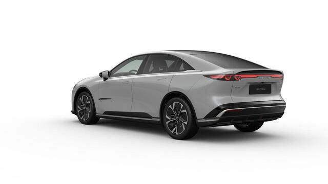 Mazda 6 6e Takumi Long Range 80 kWh / Aero Grey / Zwart kunstleder