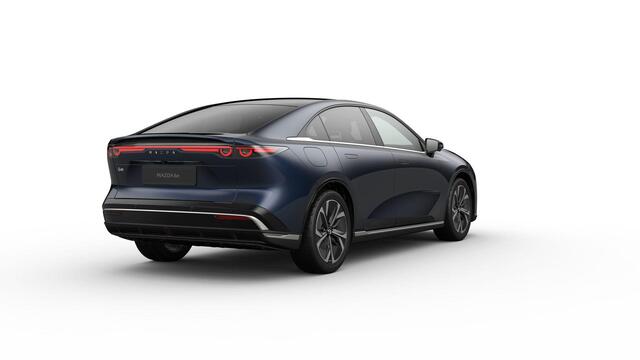 Mazda 6 6e Takumi Long Range 80 kWh / Deep Crystal Blue / Zwart kunstleder