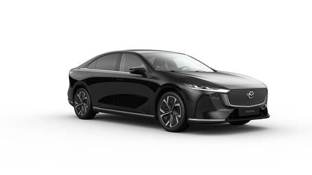 Mazda 6 6e Takumi Long Range 80 kWh / Jet Black / Zwart kunstleder