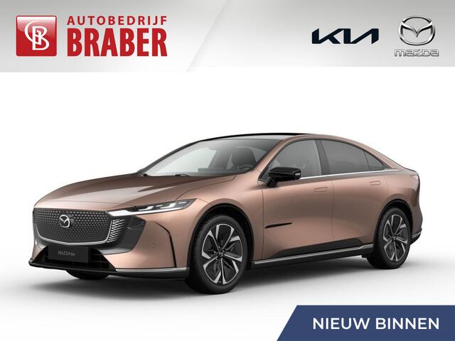 Mazda 6 6e Takumi Plus Long Range 80 kWh | Dit jaar rijden, 17% bijtelling | ¤ 2.000 introductievoordeel bij aanschaf | Bruin Nappa leder |