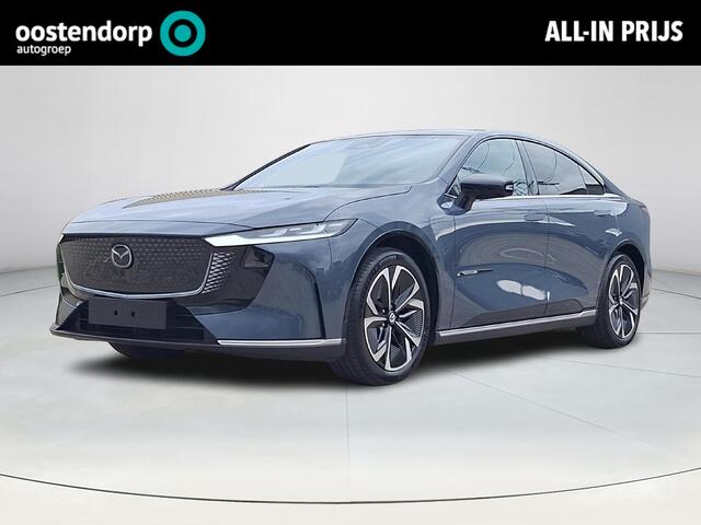 Mazda 6 6e Takumi 68.8 kWh ! Nu leverbaar! | Zwart leder | 360 Camera | Geheugenstoelen | Panorama Dak | Headupdisplay | Adaptieve Cruise control | Sony premium audio | Dodehoeksensoren |