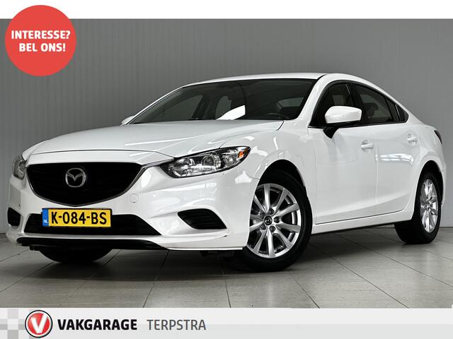 Mazda 6 2.5 SkyActiv-G 192 GT-M /1500KG Trekgewicht! /AUTOMAAT! /Camera /17"LMV /KEYLESS GO! /Airco /Cruise /Elek. pakket /Bluetooth /Multi. LEDER Stuur /Isofix /Armsteun.