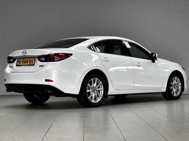Mazda 6 2.5 SkyActiv-G 192 GT-M /1500KG Trekgewicht! /AUTOMAAT! /Camera /17"LMV /KEYLESS GO! /Airco /Cruise /Elek. pakket /Bluetooth /Multi. LEDER Stuur /Isofix /Armsteun.