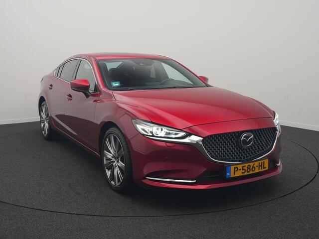 Mazda 6 2.5 SkyActiv-G 194 Signature - RIJKLAARPRIJS - 194 pk! - Automaat - Adaptieve Cruise Control - Rondomzicht Camera - Apple Carplay - Android Auto - Bose Audio - Head-Up Display - Elektrisch schuif- kanteldak