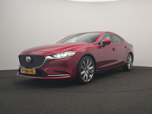 Mazda 6 2.5 SkyActiv-G 194 Signature - RIJKLAARPRIJS - 194 pk! - Automaat - Adaptieve Cruise Control - Rondomzicht Camera - Apple Carplay - Android Auto - Bose Audio - Head-Up Display - Elektrisch schuif- kanteldak