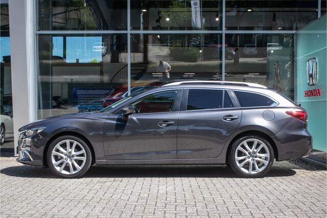 Mazda 6 Sportbreak 2.0 SkyActiv-G 165 Skylease GT Limited Navi | Leder | Memory seat | Stoel/Stuurverw.