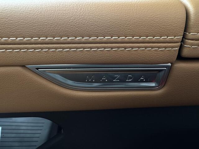 Mazda 6 6e Takumi Plus Long Range 80 kWh | Dit jaar nog rijden 17% bijtelling | Stoelverwarming/verkoeling | Stuurverwarming | Panoramadak | Adaptive cruise-control | Tan-nappa leder interieur | 360-Camera | SONY-premium audiosysteem |