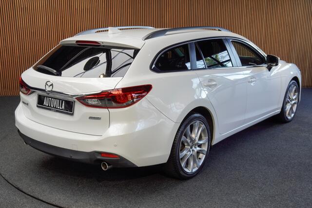 Mazda 6 Sportbreak 2.0 SkyActiv-G 165 Aut. Nakama Leer Navi Camera Bose Stuur- & stoelverwarming Climate PDC Metallic lak LM velgen