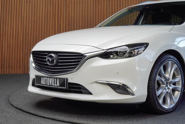 Mazda 6 Sportbreak 2.0 SkyActiv-G 165 Aut. Nakama Leer Navi Camera Bose Stuur- & stoelverwarming Climate PDC Metallic lak LM velgen