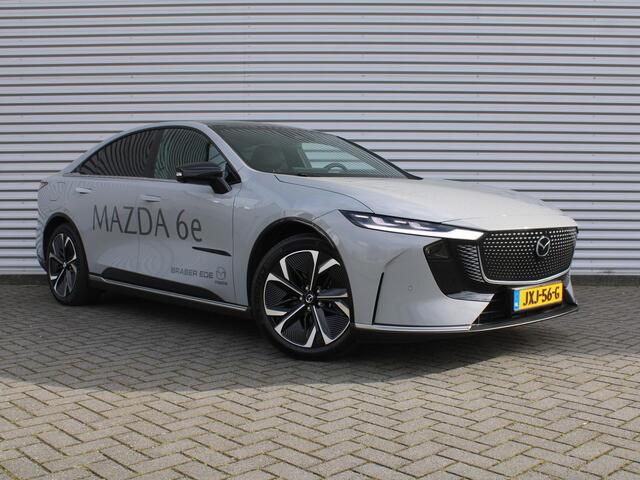 Mazda 6 6e Takumi Long Range 80 kWh | Stuur-/stoelverwarming + ventilatie | 360 camera | Pano dak | Zwart leer | 19" LM | HUD | LED | Elek. stoelverst. |