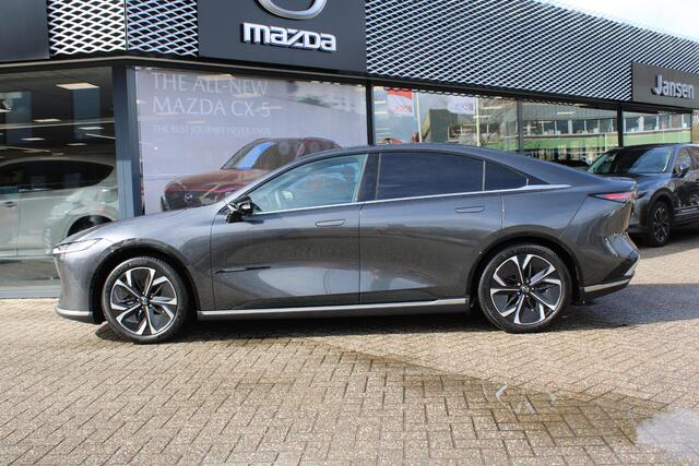 Mazda 6 6e Takumi 68.8 kWh , Demo Auto, 1000KM, Demovoordeel ¤ 5.000,-, Leder, Adap.Cruise, Sony, Navi, Apple Carplay, 360 Camera, HUD, Stoelverwarming/ventilatie, LMV 19 Inch