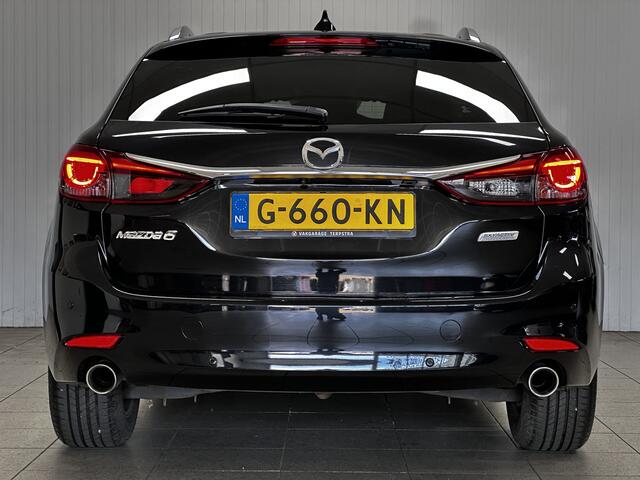 Mazda 6 Sportbreak 2.0 SkyActiv-G 165 Business Comfort/ 360 ° Camera/ BOSE/ Elek. Stoel(en) + Memory/ Dode-Hoek DET./ HUD/ LED koplampen/ Adaptive Cruise/ Stoelverw + Verkoeling/ Grootlicht Assist./ PDC V+A.