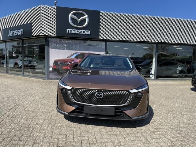 Mazda 6 6e Takumi 68.8 kWh Voorraadvoordeel ¤3.000,- Leder, Adap.Cruise, Sony, Apple Carplay, Android Auto, 360 Camera, HUD, Stoelverwarming/ventilatie, LMV 19 Inch