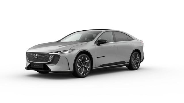 Mazda 6 6e Takumi Business Edition 68.8 kWh / Aero Grey / Zwart kunstleder