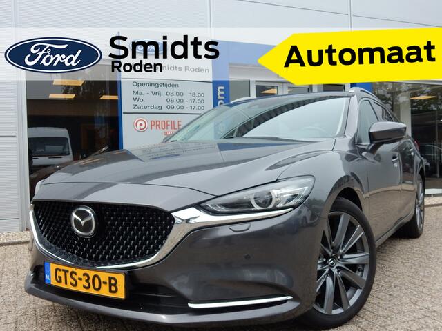 Mazda 6 Sportbreak 2.0 SkyActiv-G 165 | 19-inch | 360 camera | Head up display | LED | privacy glass |